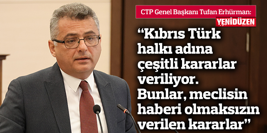 "Bizim açımızdan önemli olan, Kıbrıs Türk halkı adına yanlış adımlar atılmamasıdır"