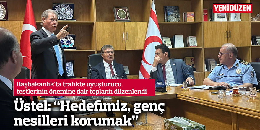 Üstel: “Hedefimiz, genç nesilleri korumak”