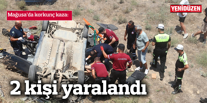 Mağusa'da korkunç kaza: Yaralılar tedavi altında