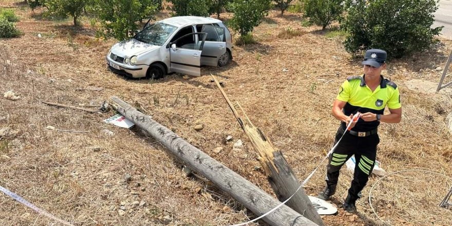 Gaziveren’de yaşanan kazada biri çocuk üç kişi yaralandı