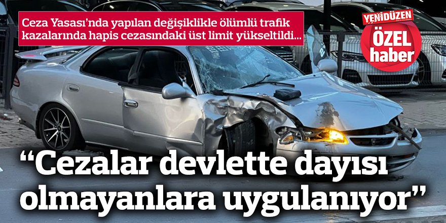 “Cezalar devlette dayısı olmayanlara uygulanıyor”