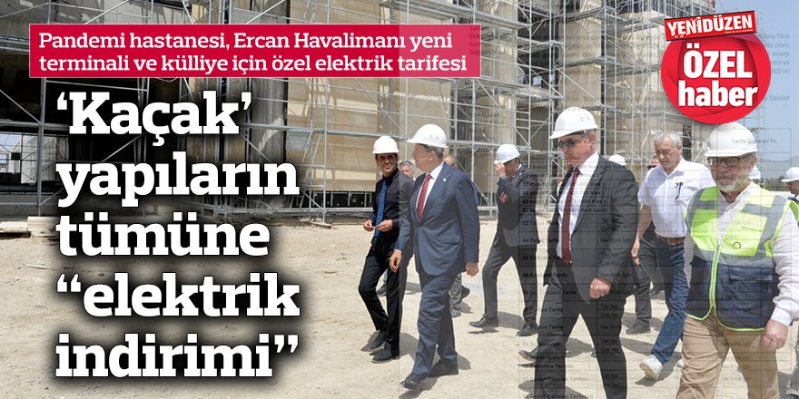 ‘Kaçak’ yapıların tümüne “elektrik indirimi”