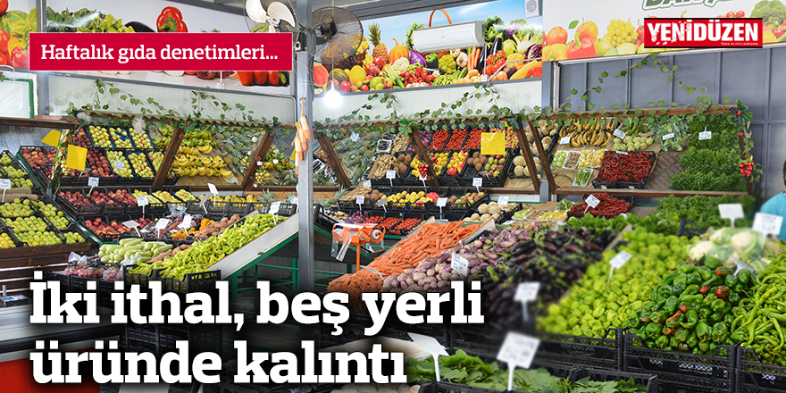 İki ithal, beş yerli üründe kalıntı