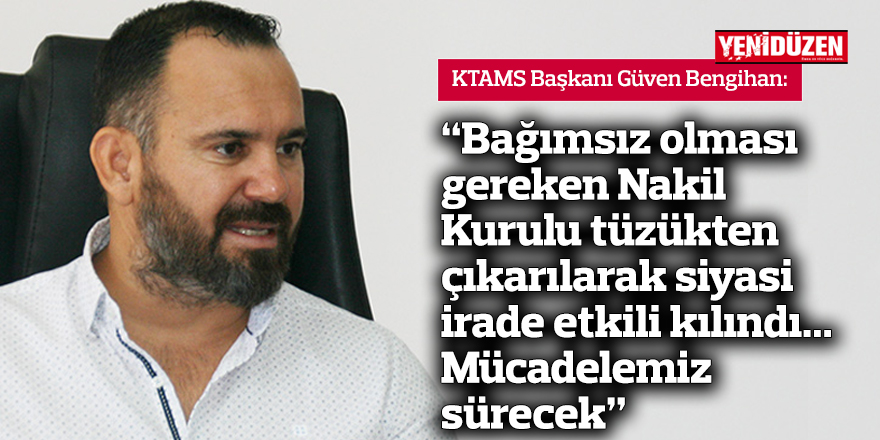 "Bağımsız olması gereken Nakil Kurulu tüzükten çıkarılarak siyasi irade etkili kılındı... Mücadelemiz sürecek"