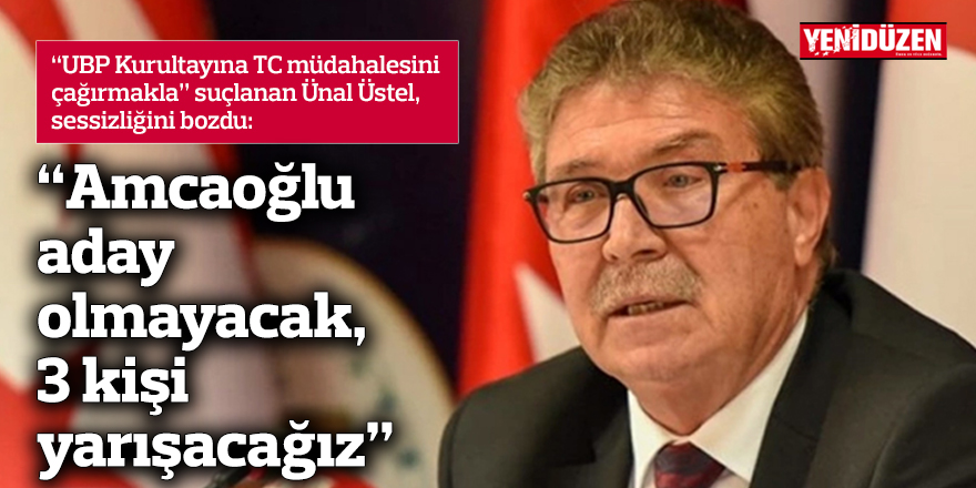 “Amcaoğlu aday olmayacak, 3 kişi yarışacağız”