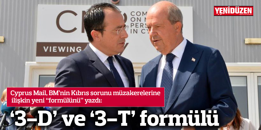 ‘3-D’ ve ‘3-T’ formülü