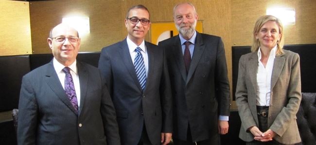 Nuffel ve Wrıght Ticaret Odasını ziyaret etti