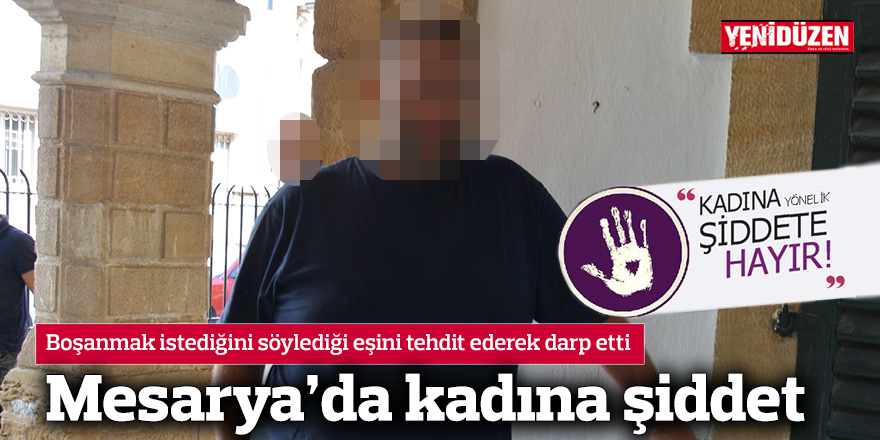 Mesarya’da kadına şiddet