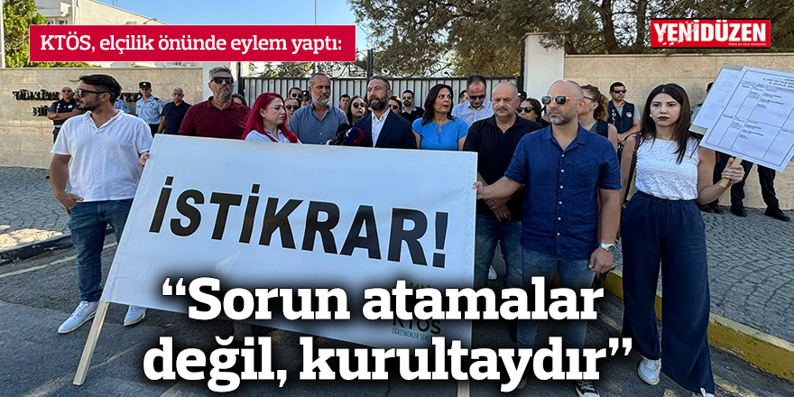 “Sorun atamalar değil, kurultaydır”