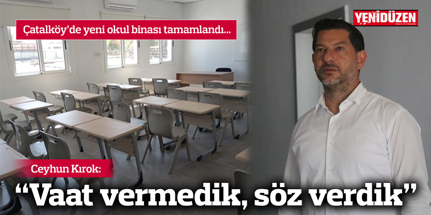 Kırok: "Vaat vermedik, söz verdik"