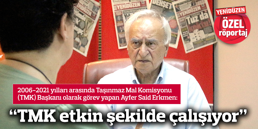 “TMK etkin şekilde çalışıyor”