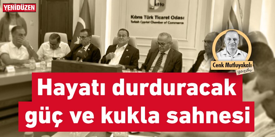 Hayatı durduracak güç ve kukla sahnesi