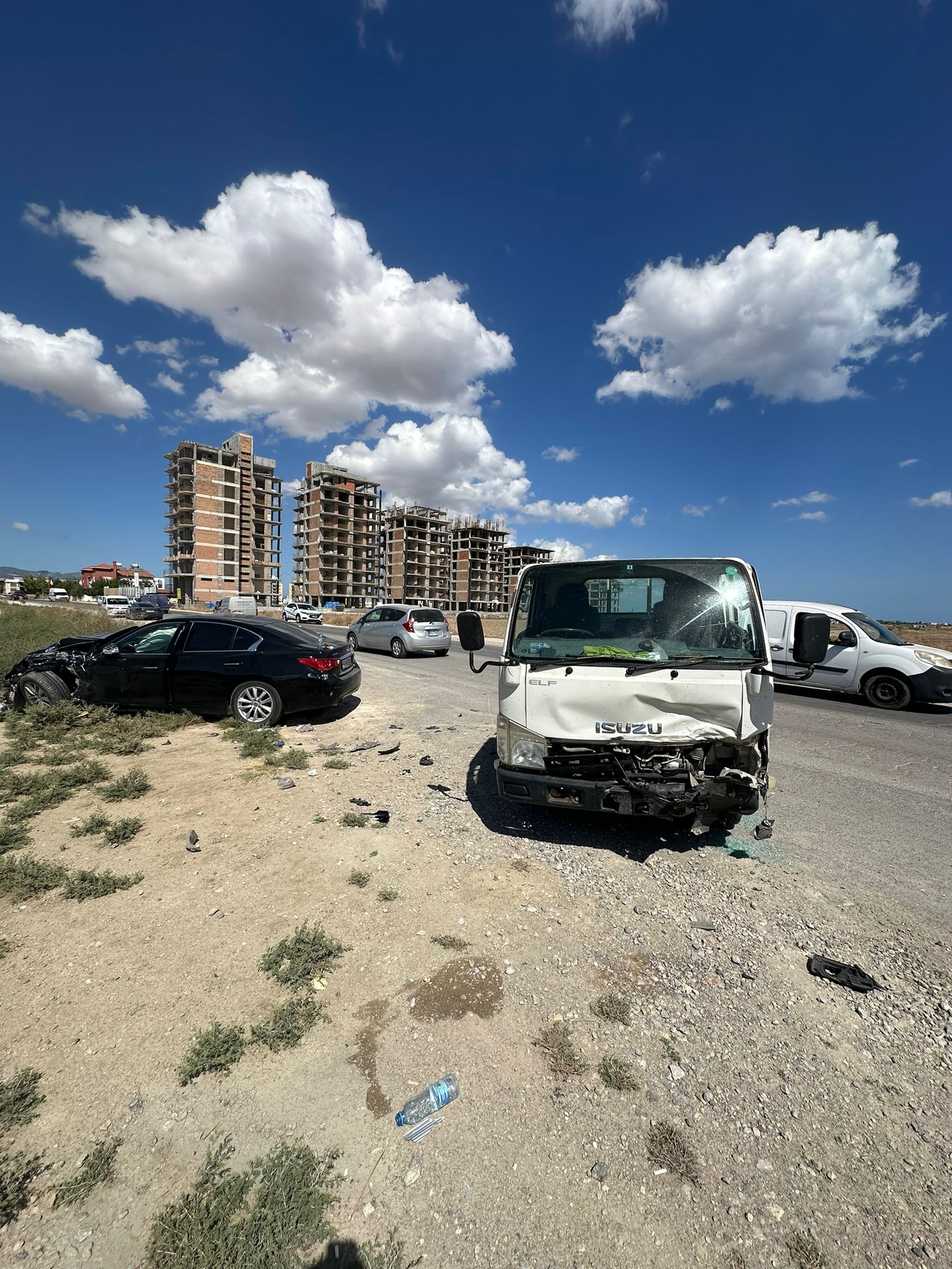 İskele’de trafik kazası: üç yaralı…