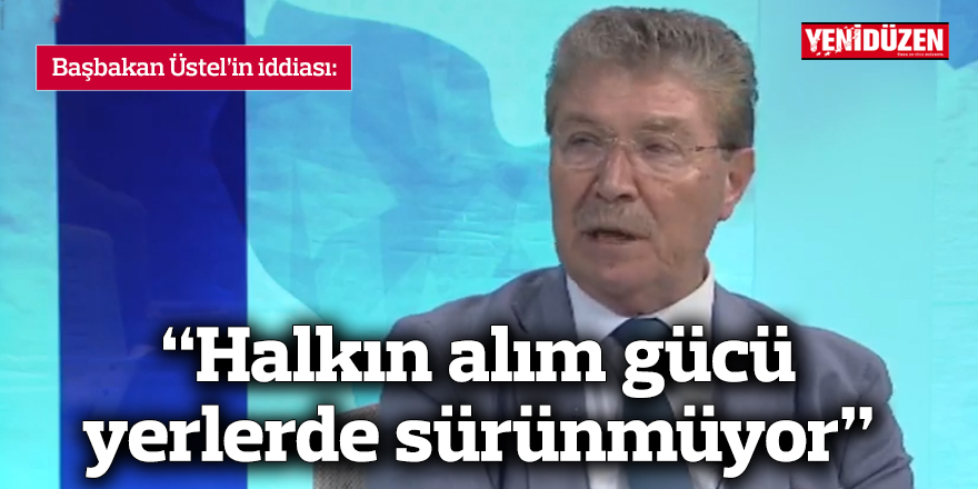 “Halkın alım gücü yerlerde sürünmüyor”