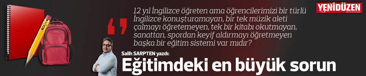 Eğitimdeki En Büyük Sorun