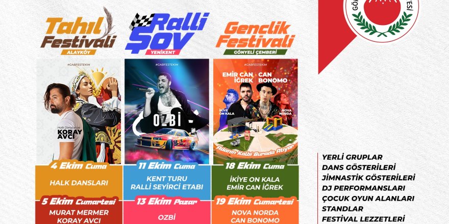 Gönyeli-Alayköy Belediyesi Festivalleri başlıyor