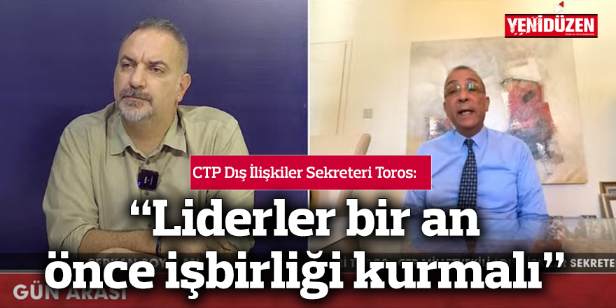 “Liderler bir an önce işbirliği kurmalı”