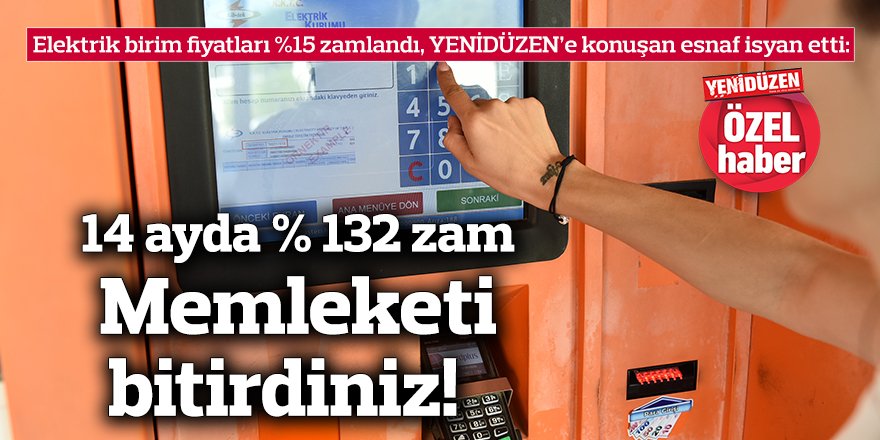 “Hükümet bizi zamma zorluyor”