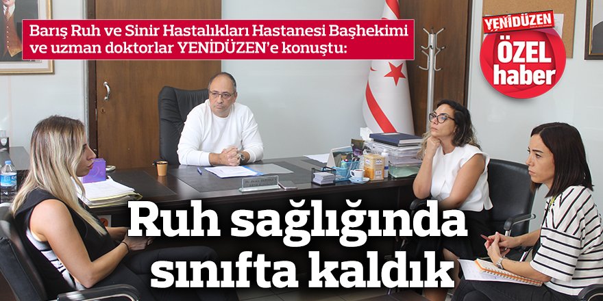 Ruh sağlığında sınıfta kaldık