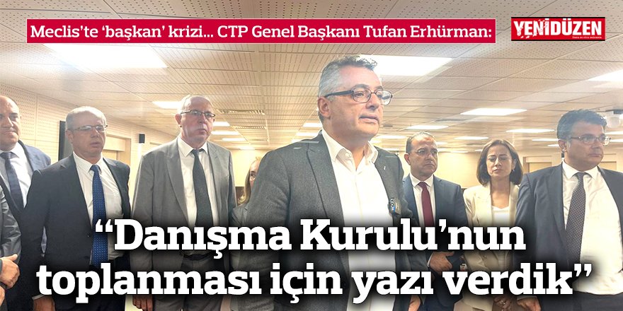 Meclis’te ‘başkan’ krizi…