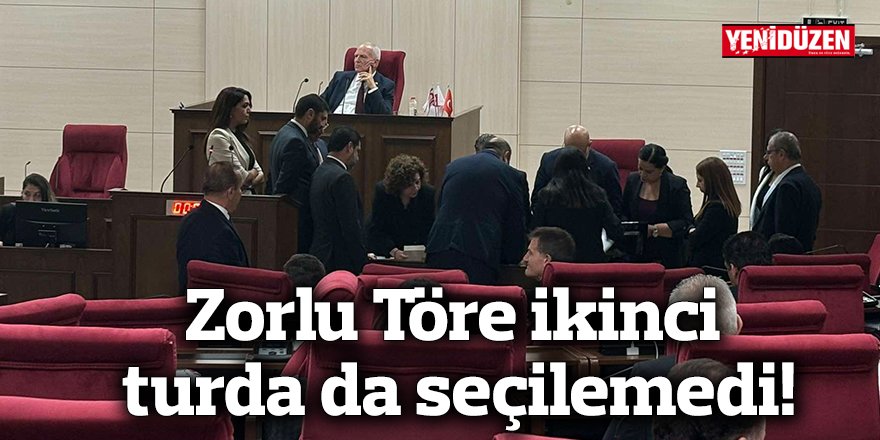 Zorlu Töre ikinci turda da seçilemedi!