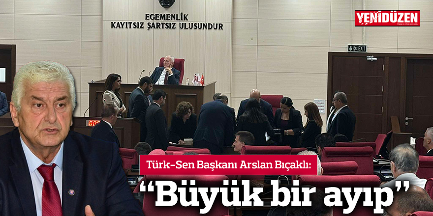 Bıçaklı: “Büyük bir ayıp”