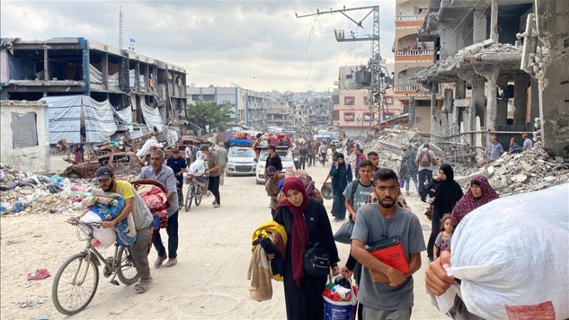 Gazze'deki İçişleri Bakanlığı, Gazze Şeridi'ndeki Filistinlilere yerlerinden ayrılmamaları çağrısı yaptı