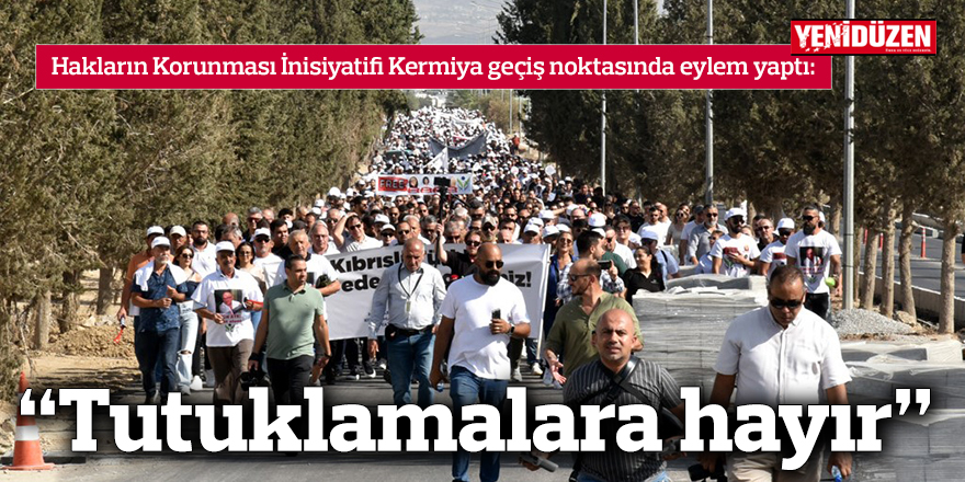 “Tutuklamalara hayır”