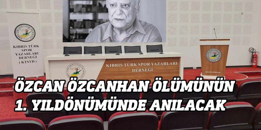 KTSYD Başkanı Özsoy: “Özcanhan’ı ölümünün birinci yıl dönümünde saygı ve rahmetle anıyoruz”