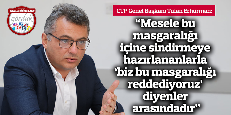 “Mesele bu masgaralığı içine sindirmeye hazırlananlarla ‘biz bu masgaralığı reddediyoruz’ diyenler arasındadır”