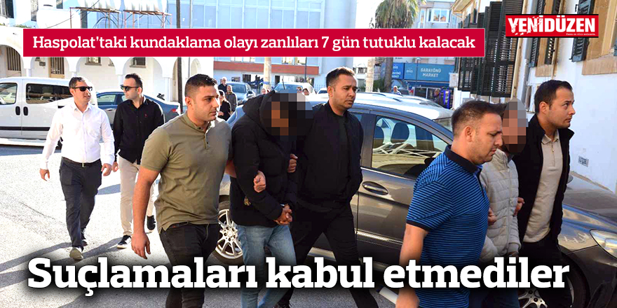 Suçlamaları kabul etmediler