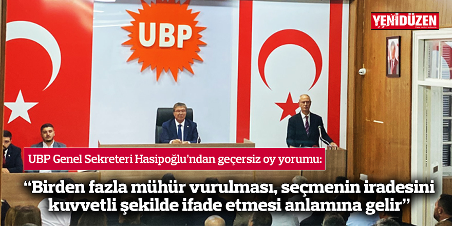 “Birden fazla mühür vurulması, seçmenin iradesini kuvvetli şekilde ifade etmesi anlamına gelir”