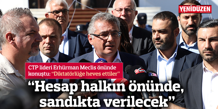 “Hesap halkın önünde, sandıkta verilecek”