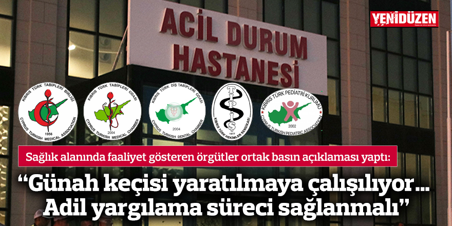 “Günah keçisi yaratılmaya çalışılıyor… Adil yargılama süreci sağlanmalı”