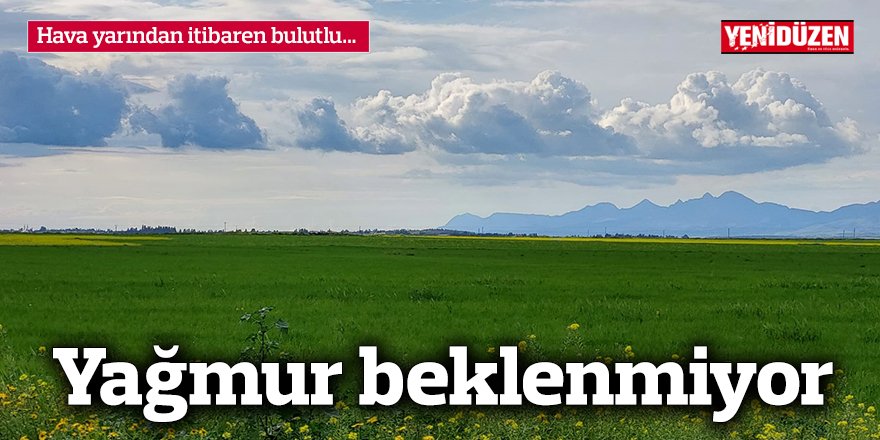 Hava yarından itibaren bulutlu...