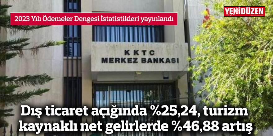 2023 Yılı Ödemeler Dengesi İstatistikleri yayınlandı