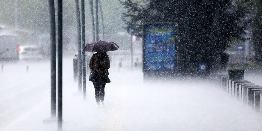 Meteoroloji “kuvvetli yağış" uyarısı yaptı