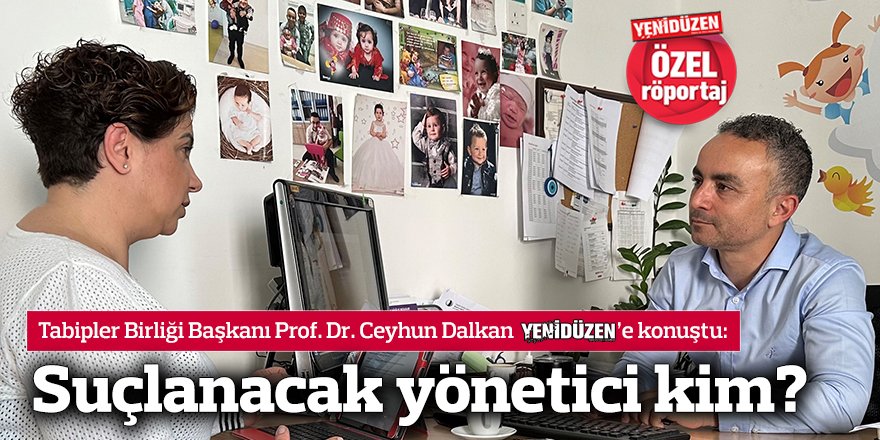 Suçlanacak yönetici kim?