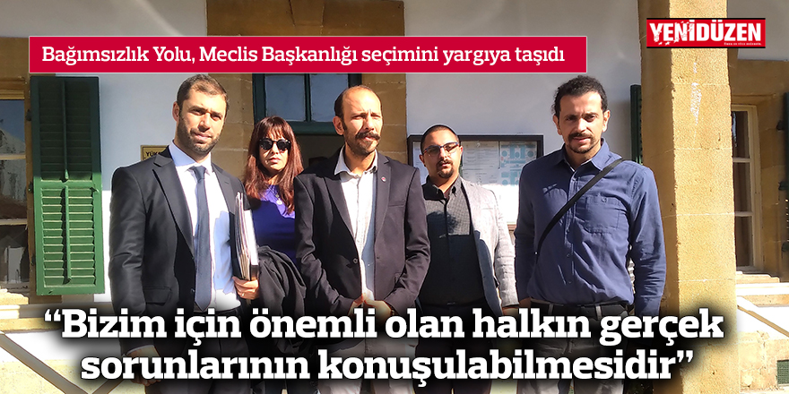 Bağımsızlık Yolu, Meclis Başkanlığı seçimini yargıya taşıdı