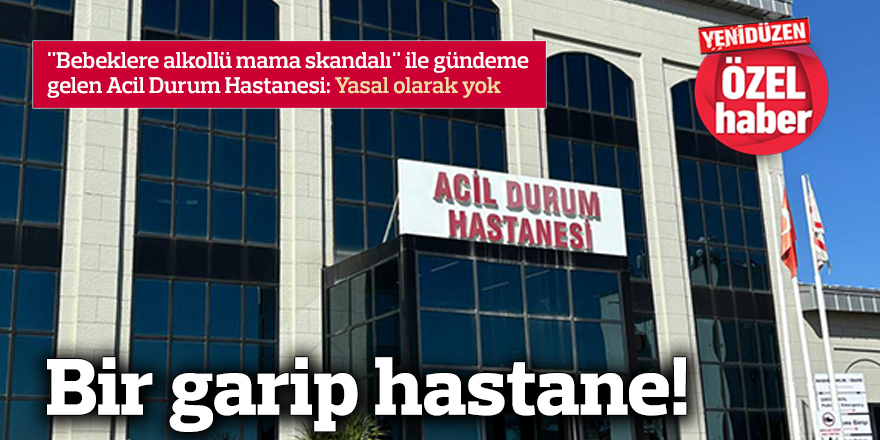 Bir garip hastane!