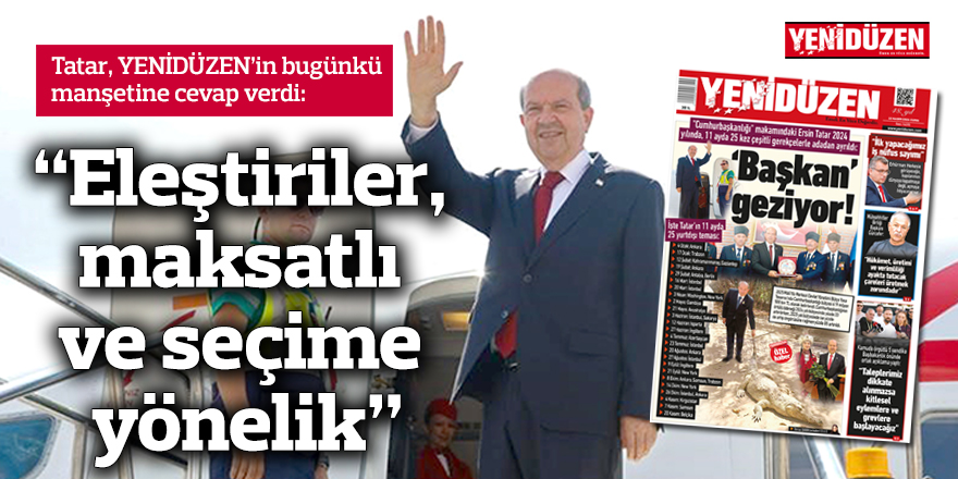 “Eleştiriler, maksatlı ve seçime yönelik”