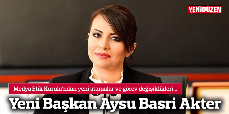 Yeni Başkan Aysu Basri Akter