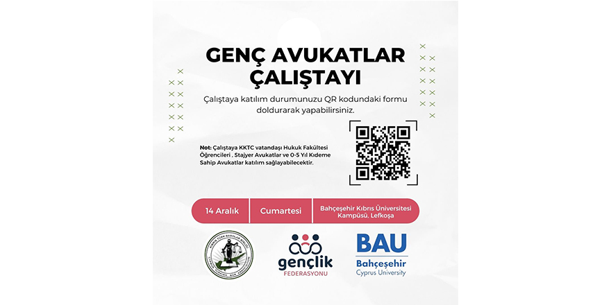 "Genç Avukatlar Çalıştayı” düzenleniyor