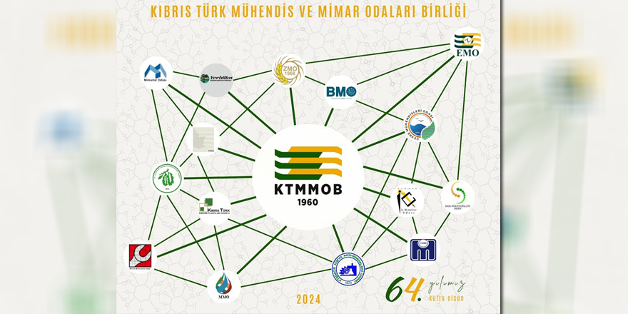 KTMMOB 64 yaşında….