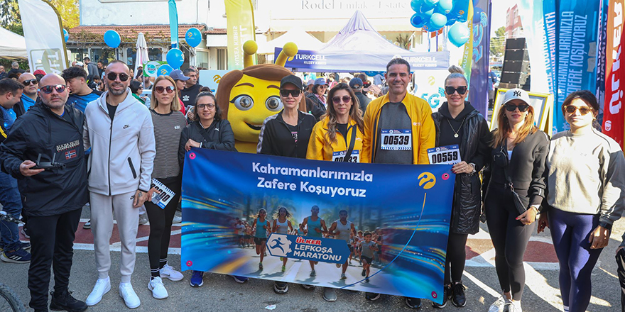 Kuzey Kıbrıs Turkcell, 4.5G sponsorluğu ile umut maratonundaydı