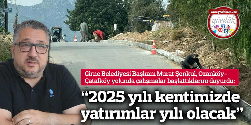 “2025 yılı kentimizde yatırımlar yılı olacak”