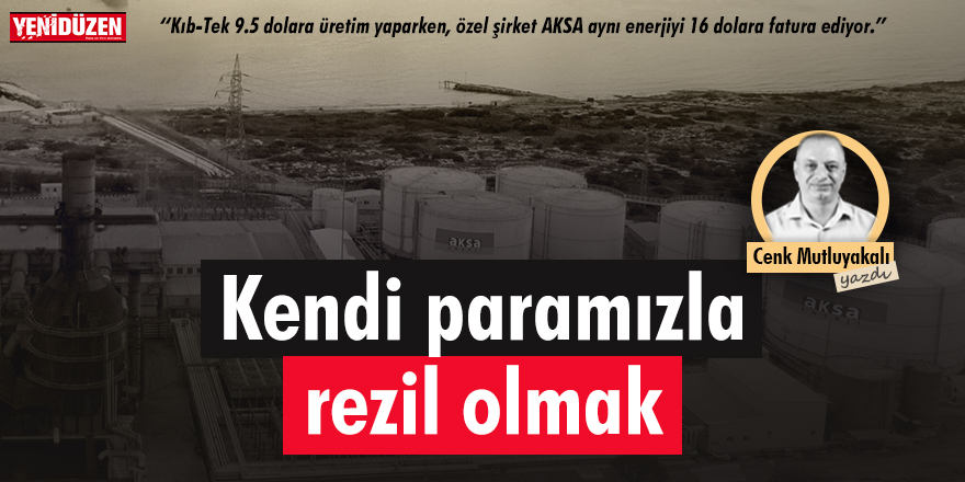 Kendi paramızla rezil olmak