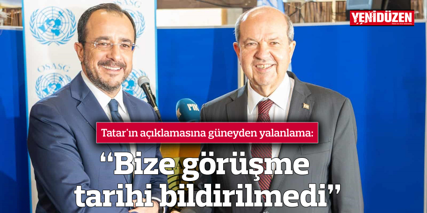 "Bize görüşme tarihi bildirilmedi"