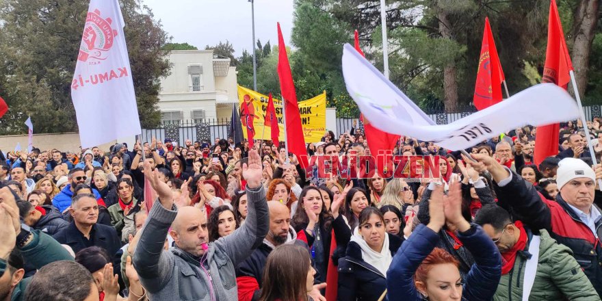 Kıbrıs'ın güney basını kuzeydeki genel grevi yakından takip etti