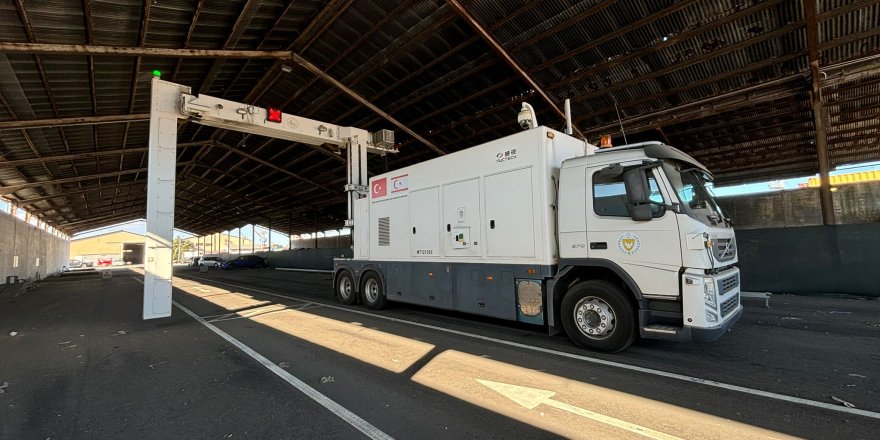 “Mağusa Limanı’ndaki Mobil X-ray cihazı, araçların yüzde 10’unu kontrol edebilecek kapasitededir”